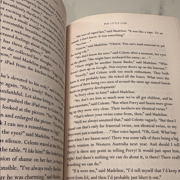 Big Little Lies Hardcover Book - Picture 4 of 5